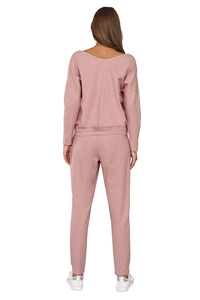 Dres homewear Italian Fashion Karina dł.r. dł.sp. pudrowy róż