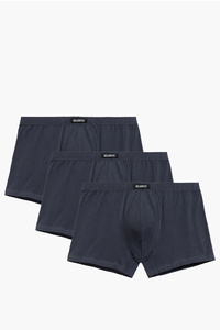 Atlantic 3BMH-007 bokserki 3-pack dopasowany krój grafitowy
