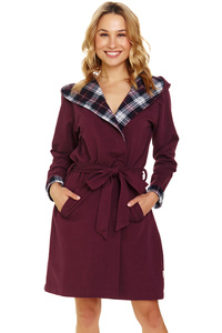 Szlafrok Doctor Nap SWW.7106 burgundy