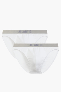Slipy Atlantic 2BMP-013 2-pack biały
