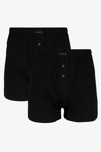 Atlantic 2BMB-003 bokserki męskie 2-pack luźny krój czarny