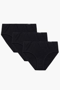 Atlantic 3BLP-603 figi 3 pack z wysoką talią czarny