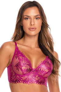 Biustonosz półgorset Axami V-10271 fuksja