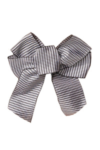 Akcesoria do biustonosza zapięcie Julimex BA-19 kokarda na zapięcie 2-rzędowa houndstooth