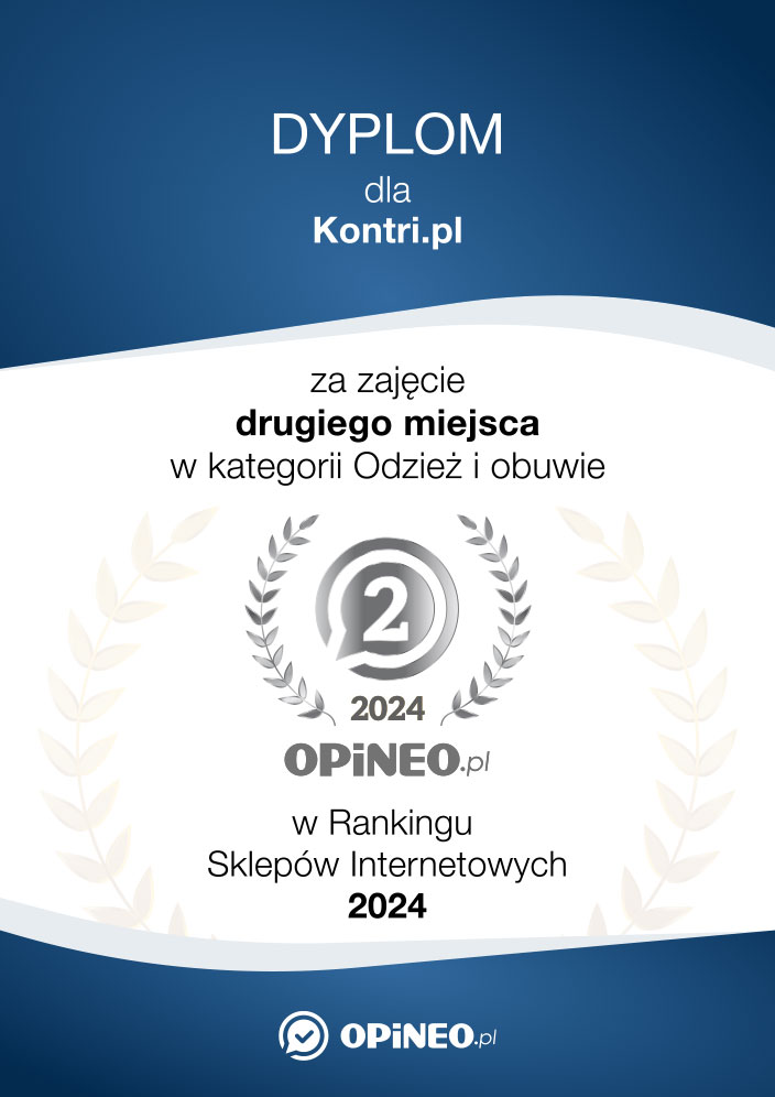 II miejsce w rankingu Opineo dla Kontri.pl