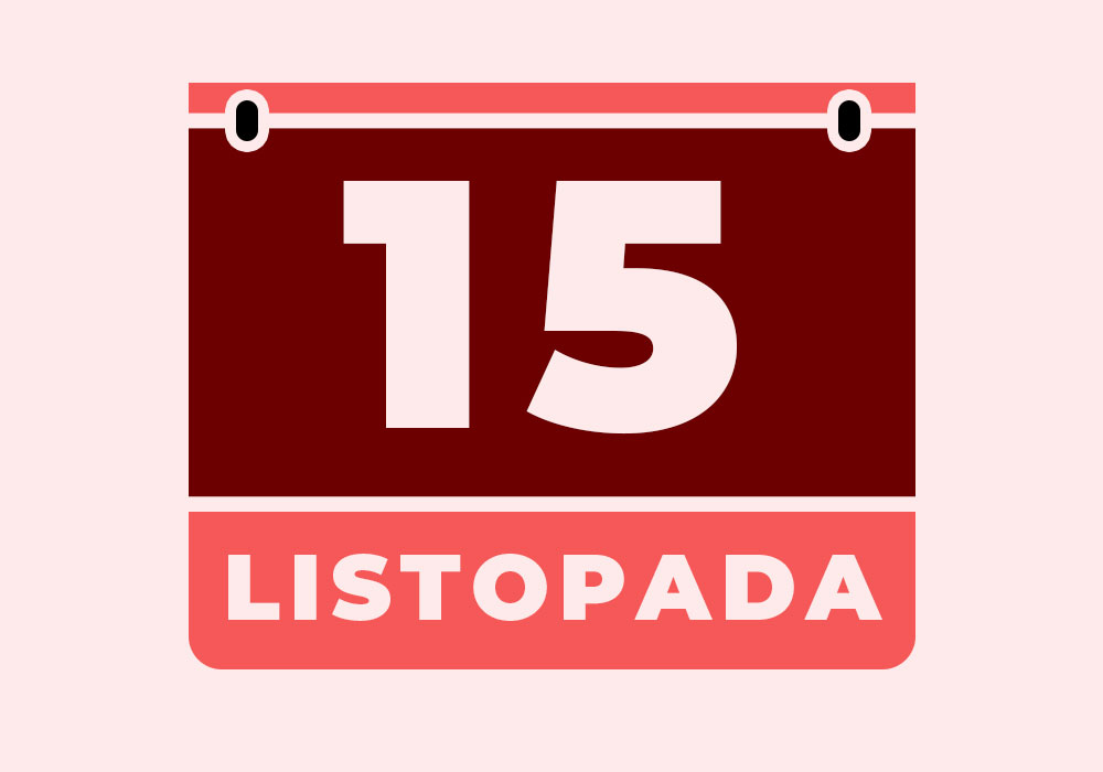 15 listopada kalendarz