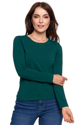 Bluzka klasyczna Moraj BD900-420-L dark green