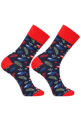 Skarpety za kostkę Moraj CMLS700-005 navy/red