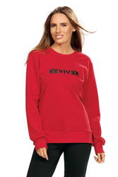 Bluza nierozpinana Reviver F5603 czerwony
