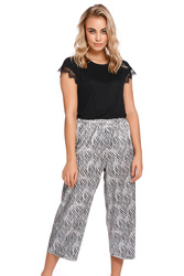 Doctor Nap SPO.4233 Nocna spodnie, black