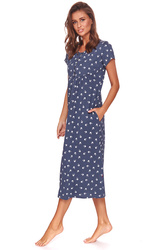 Nocna koszula Doctor Nap TM.4119 deep blue