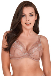 Biustonosz push-up Gaia 1183 Irene mokka