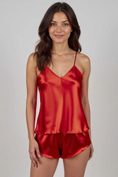 Komplet top + szorty Vivisence 2053 czerwony