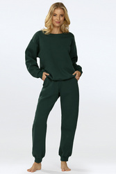 Komplet bluza+spodnie Dkaren Rehema-Kpl zielony