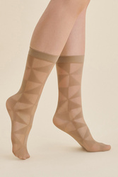 Skarpetki Gabriella Syla code 612 beige