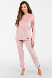 Dres homewear Italian Fashion Akara dł.r. dł.sp. pudrowy róż