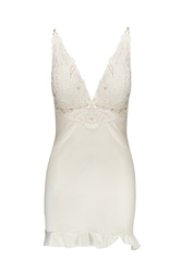 Nocna komplet koszulka + stringi Casmir Inoe chemise ecru