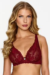 Biustonosz miękki Lupo 2631 burgundowy