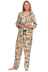 Piżama Moraj PDD5800-007 patt 2-orange