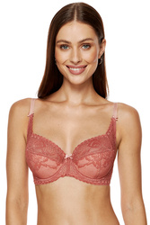 Biustonosz półusztywnianyGorteks Bisou/B3 miedziany