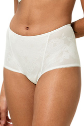 Wysokie figi Triumph 10207231 Wild Rose Sensation Maxi 00GZ-silk white