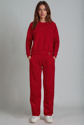 Komplet bluza+spodnie Vivisence 9205kmpl czerwony