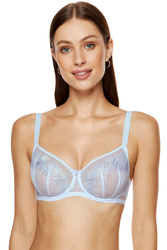 Biustonosz miękki Gorteks Mable/B2 błękitny