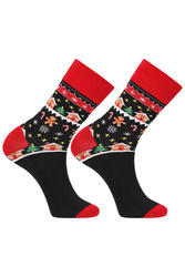 Skarpety za kostkę Moraj CMLS700-006 black/red