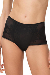 Majtki wysokie figi Triumph 10207231 Wild Rose Sensation Maxi 0004-black