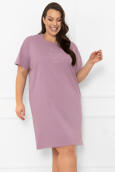 Nocna koszula Italian Fashion Ksara kr.r. wrzos