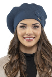 Vivisence 7006 Nakrycie głowy beret, niebieski