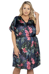 Italian Fashion Amazonia kr.r. Nocna szlafrok, druk