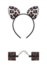 Obsessive Tigerlla Nocna sexy kostium, brązowy