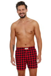 Bokserki Doctor Nap BOX.5165 black/red