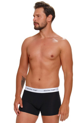 Bokserki Doctor Nap BOX.5277 3-pack black/melange/red