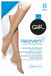 Gatta Heaven Wyrób pończoszniczy podkolanówki, natural