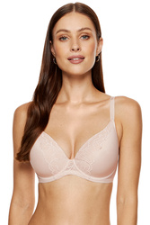 Biustonosz usztywniany Gorteks Femme/B5 beżowy