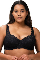 Biustonosz usztywniany Triumph 10166798 Amourette 300 WHP X 0004-black