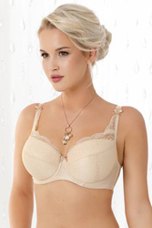 Biustonosz usztywniany Nessa Abbi II N502 Maxi beżowy