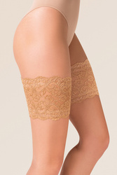 Gabriella Koronkowa opaska na uda Code 509 Wyrób pończoszniczy opaski na uda, beige