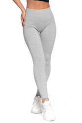 Moraj RDL2300-005 legginsy ocieplane, miękki meszek grey melange
