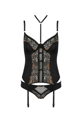 Gorset sexy Casmir Divine corset black