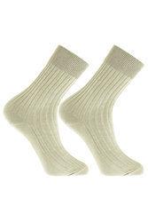 Moraj SMCL240-002 Medical skarpety za kostkę, bawełniane beige