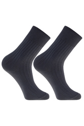 Moraj SMCL240-002 Medical skarpety za kostkę, bawełniane graphite