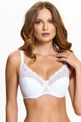 Kostar 0091 Leila Biustonosz półusztywniany, biały