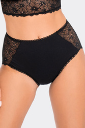 Majtki wysokie figi Babell BBL 190 czarny