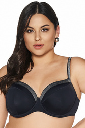 Kostium kąpielowy biustonosz usztywniany Ava SK-224 Maxi black