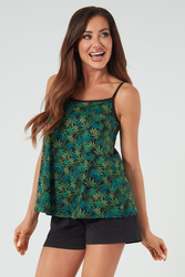 Piżama Italian Fashion Chill ws.r. kr.sp. druk/czarny