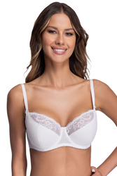 Biustonosz półusztywniany Ava 2110 Azalea Maxi white