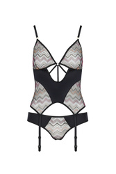 Gorset sexy Casmir Lagerta corset black